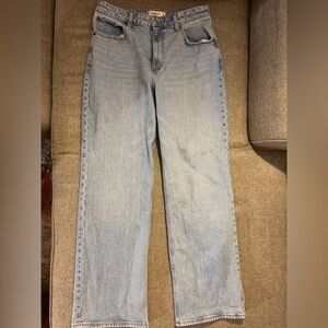 Abercrombie & Fitch 90s Relaxed Jean High Rise 12/31 Long